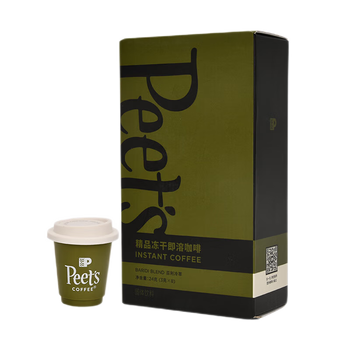 皮爷咖啡皮爷peets 冻干即溶咖啡（百利冷萃）24g（3g*8颗）