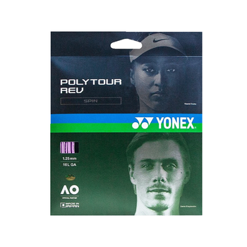 YONEX尤尼克斯网球线专业比赛旋转进攻聚酯单丝八角线PTGR125紫