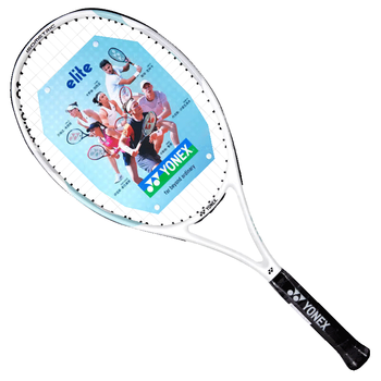 尤尼克斯（YONEX）网球拍初学训练ELITE白水蓝已穿线附手胶网球训练器