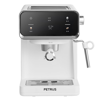 柏翠（petrus）冷萃咖啡机家用全半自动意式奶泡浓缩萃取冷热双萃 
