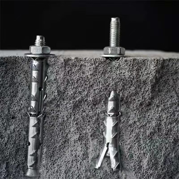 华臂 镀锌拉爆内外膨胀丝螺丝钉爆炸螺钉 外膨胀螺丝 6*60（10个）