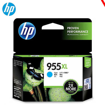 惠普（HP）原装墨盒 L0S63AA 955XL 青色高容量 适用于Pro 8210/8216/8710/8720/8730/7720/7730/7740
