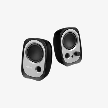 漫步者R12U 2.0桌面笔记本电脑音响 黑色