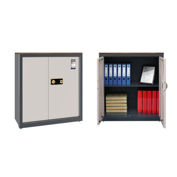 国保（Guub）保密柜办公折叠指纹密码文件柜资料柜国家认证单节文档柜Z168-VF1