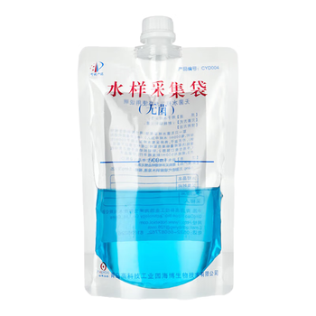 比克曼生物（BKMAM）水样采集袋/无菌采样袋水质采样袋 1包（10个） 500ml(平底可立 含硫 无菌)