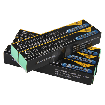 高鸽 微量进样器 实验室微升色谱气相尖头液相进样针 1000ul尖头(气相)（带白色活塞）