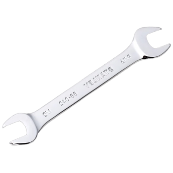 史丹利（STANLEY）英制精抛光双开口扳手家用双头开口扳子 1/2*9/16 88-042-1-22  