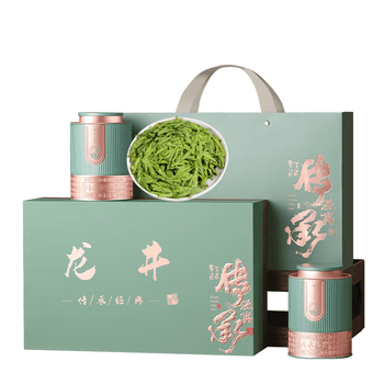 品如故茶叶绿茶龙井茶250g 2026新茶明前特级嫩芽春茶送长辈领导礼盒装