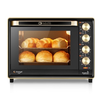 长帝（changdi）家用烤箱多功能电烤箱 32升大容量 32PD多面搪瓷内胆 上下管独立控温