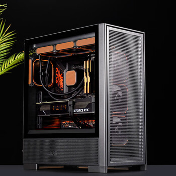 爱国者(aigo)扶摇 百里 黑色 玻璃侧透台式机电脑主机箱 支持360水冷/ATX主板/风道机箱/六面网孔防尘散热 爱国者(aigo)扶摇 百里 黑色 玻璃侧透台式机电脑主机箱 支持360水冷/ATX主板/风道机箱/六面网孔防尘散热