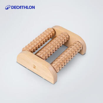 迪卡侬（DECATHLON）脚底按摩器木质实木家用脚踩穴位足部-4657141