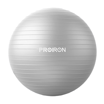 PROIRON普力艾 瑜伽球75cm超大号健身球男士加厚防爆普拉提平衡球 雅灰