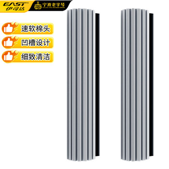 伊司达 胶棉拖把替换头2只装（适用于38CM胶棉拖经典款）