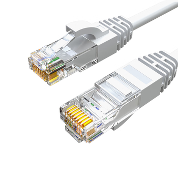 良浦 超五类网线 CAT5e类高速千兆网线带双接头 2米 工程/宽带网络连接跳线 成品网线 NV-501-2M灰