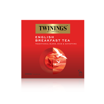川宁（TWININGS）英式早餐红茶 波兰进口50袋*2g 红茶茶包秋季热泡茶 节日送礼