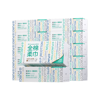 全棉时代【孙颖莎同款】洗脸巾 80抽*12盒100%棉柔毛巾一次性便携20*20CM