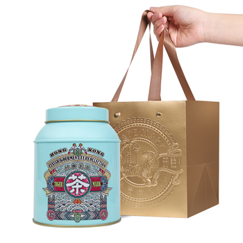 虎标中国香港品牌茶叶 茉莉花茶 茉莉云醒罐装100g铁罐装自饮送礼