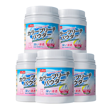 巨奇严选 活氧彩漂粉2.2斤*5桶婴儿爆炸盐去污渍漂白剂去黄增白