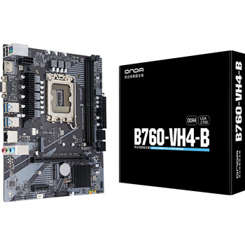 昂达(ONDA)B760-VH4-B(Intel B760 /LGA 1700)支持DDR4 CPU12600K/14400F/13490F 游戏娱乐主板 昂达(ONDA)B760-VH4-B(Intel B760 /LGA 1700)支持DDR4 CPU12600K/14400F/13490F 游戏娱乐主板