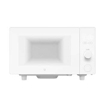 米家小米微波炉 家用多功能小尺寸平板易清洁 大火均匀加热 机械旋钮操作 台式大容量20升【能效升级】