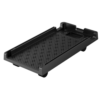 雷匠 (RAYARTI) 台式电脑主机托架 机箱托架 台式机托盘 万向轮移动/锁轮刹车/排插收纳