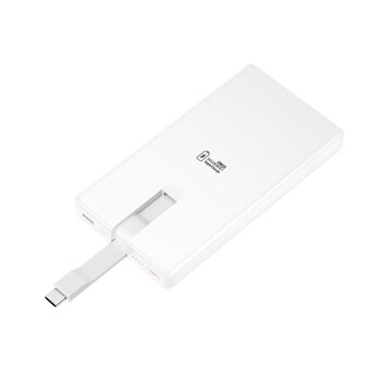 华为自带线全能充移动电源(100W 12000) 【3C认证】可上飞机 高品质电芯 陶瓷白 适配华为/苹果手机