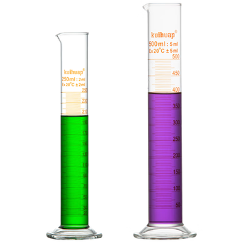 kuihuap玻璃量筒精品A级真过检高硼硅优质加厚带刻度直型量筒 量筒1000ml【精品A级真过检】