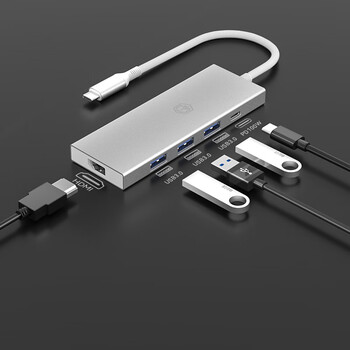 京东京造Type-C五合一扩展坞 USB扩展器转HDMI转接器PD100W快充4k苹果MacBook华为笔记本电脑iPad拓展坞 京东京造Type-C五合一扩展坞 USB扩展器转HDMI转接器PD100W快充4k苹果MacBook华为笔记本电脑iPad拓展坞