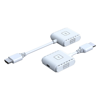 胜为HDMI无线传输器投屏器 1080P同屏点对点适用笔记本电脑连电视显示器投影 50米远距离传输 DHH010AB