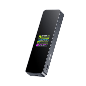 DOCKCASE多凯斯智能可视化M.2固态硬盘盒Type-C外置硬盘盒NVMe SSD读取器适用iPhone17 ProMacBook外接扩容