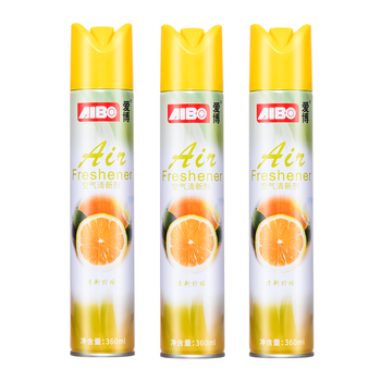 爱博空气清新剂 柠檬香360ml*3 除臭喷雾室内除异味卫生间除臭香薰