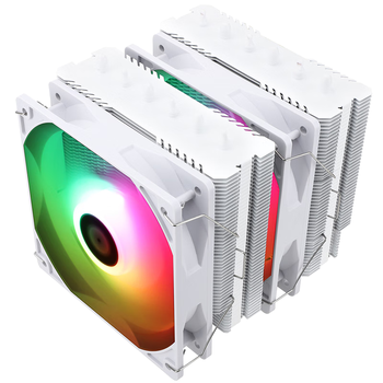 Thermalright(利民)Peerless Assassin 120 SE WHITE ARGB 绝双刺客 风冷散热器6热管双塔 PA120 SE WHITE ARGB