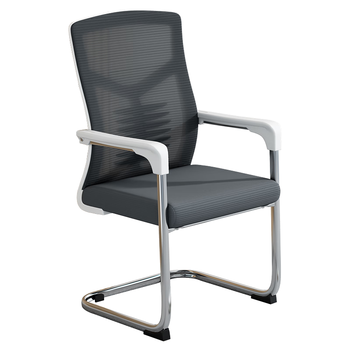 森菲亚弓形办公椅会议椅办公室职员椅舒适靠背网椅电脑椅