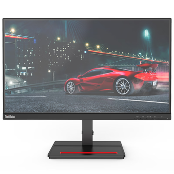 联想ThinkVision 23.8英寸IPS屏 99% sRGB 100HZ 电源内置 商务办公壁挂显示器 S24e升级款 S24-4e