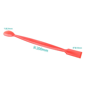 化科药品匙塑料/不锈钢药勺实验室加厚分药粉勺子铲微量取样称量勺 塑料方尾药勺大号(一支)