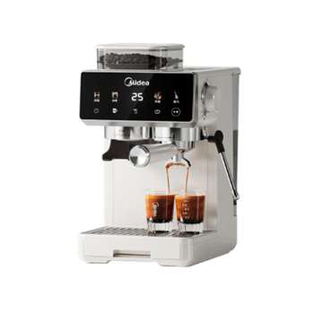 美的（Midea）【行业爆款】意式半自动咖啡机冷热双萃研磨一体机小型全自动家用送礼物磨豆机可打奶泡MA-GE5110