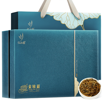 忆江南金骏眉茶叶礼盒送人210g端午节父亲节送礼送父母长辈礼物红茶荷韵