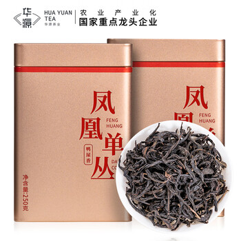 华源茶叶凤凰单枞鸭屎香特级自己喝乌龙茶500g单丛潮州年货节送礼盒装