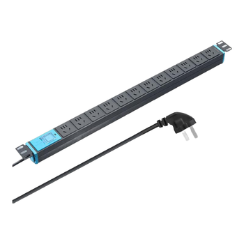 公牛（BULL）PDU桌面电竞机柜插座/插线板/插排/排插/接线板 12位总控开关全长3米 新老国标混发10C0/10CE