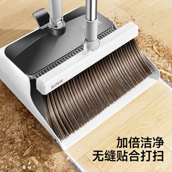 五月花扫把簸箕两件套扫地扫帚笤帚不粘头发按压伸缩梳齿套扫软毛大扫除 五月花扫把簸箕两件套扫地扫帚笤帚不粘头发按压伸缩梳齿套扫软毛大扫除