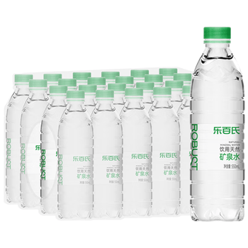 乐百氏天然矿泉水 550ML*24瓶 会议办公 家庭健康饮用水