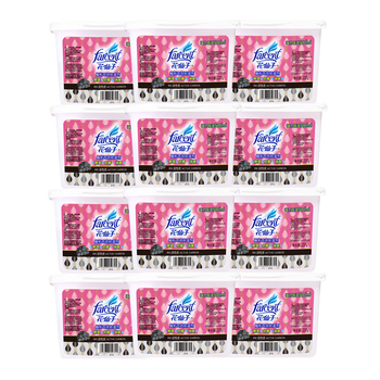 花仙子（Farcent） 除湿盒 干燥剂除湿剂衣柜防潮剂吸湿盒 活性碳无香 237g*12盒