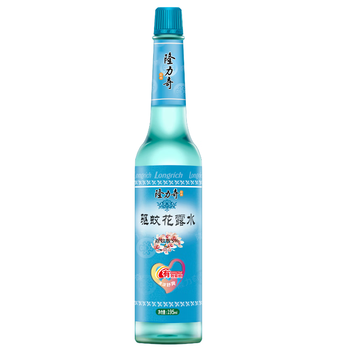 隆力奇驱蚊花露水经典玻璃瓶驱蚊液清凉舒爽195ml［预防基孔肯雅热］