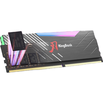 金百达（KINGBANK）32GB(16GBX2)套装 DDR5 6000 台式机内存条海力士A-die颗粒 黑刃RGB灯条 C28 Deepseek硬件