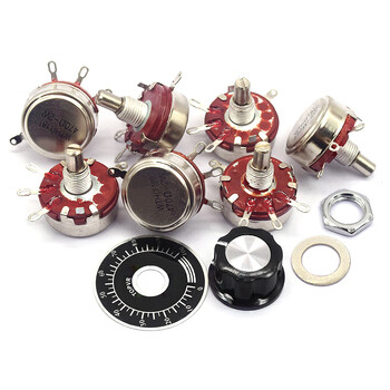 佰达特 WTH118-1A 2W单圈碳膜电位器变频器电焊机1K/2K/24K/10K/100K/47K 22K 单圈碳膜电位器（8个）