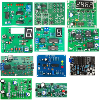 诺然 重庆对口单招电子专业应试题集焊接练习套件11种实训电路板 技能模拟试卷全套 共11套