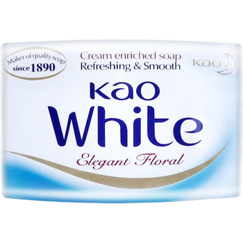 花王 优雅花香香皂130g牛奶香皂肥皂洁面皂深层清洁