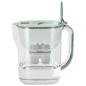 倍世滤水壶家用过滤净水器厨房客厅通用 益家系列 4.3L（沧浪青）一壶6芯 镁离子滤芯