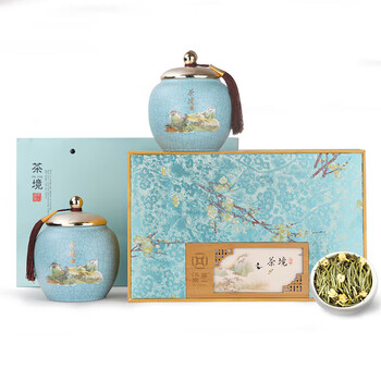 第一江南茉莉花茶横县浓香特级250g新茶茉莉龙豪绿茶叶礼盒装年货送人礼品