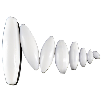 冰禹BYly-01 A型聚四氟磁力搅拌子四氟磁子 耐高温耐腐蚀转子磁子 A10*30mm